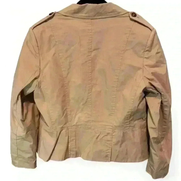 Apostrophe Women's Beige Jacket Size 16 Petites Button-Up - Picture 4 of 8